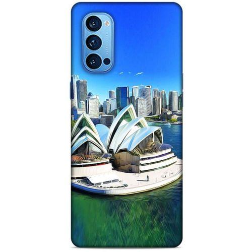 Oppo Reno 4 Pro Kılıf Dünya Mimarisi (5) Koruma Kabı Sidney Opera