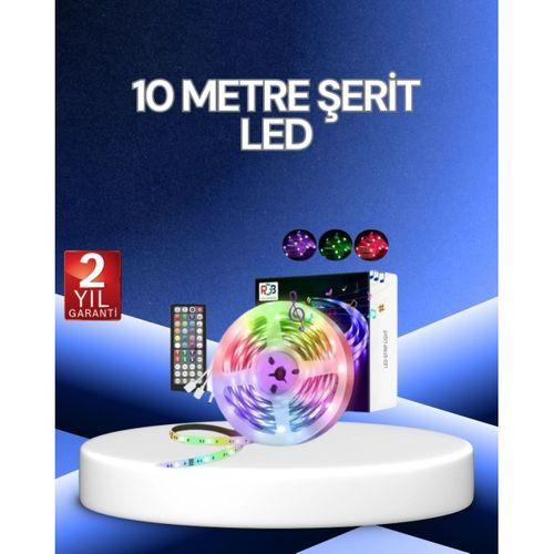 10 Metre Smart Şerit Led Bluetooth Telefon Kontrollü Usb Enerjili