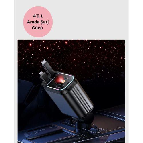 Renault, Peugeot, Citroen, Fiat Araçlar İçin Hızlı Şarjlı Araç Çakmaklık Adaptörü