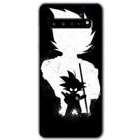 Samsung Galaxy S10 Plus HD Baskılı Kılıf + 9D Tam Ekran Koruyucu - Anime