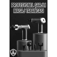 Masaj Aleti Masaj Tabancası Darbeli Şarjlı Kas Ve Vücut Ağrıları İçin