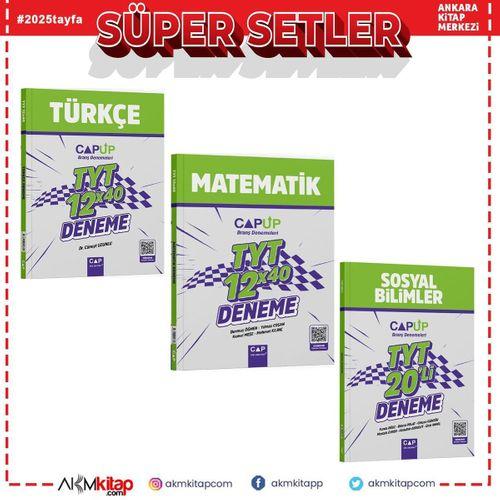 Çap Yayınları TYT Eşit Ağırlık Deneme Seti 3 Kitap