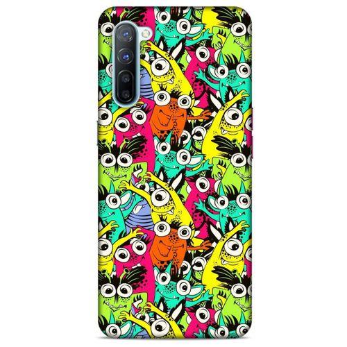 Graffitix (36) Desenli Silikon Kapak Oppo Reno 3 Kılıf