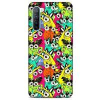 Graffitix (36) Desenli Silikon Kapak Oppo Reno 3 Kılıf