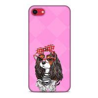 Animax Kurdelalı Spaniel Apple iPhone SE 2020 Kılıf Desenli Silikon