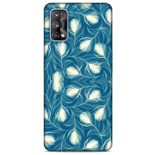 Oppo Realme 7 Pro Kılıf Desenli Özel Seri Tüyler (43) Thin Fit Kılıf