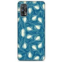Oppo Realme 7 Pro Kılıf Desenli Özel Seri Tüyler (43) Thin Fit Kılıf
