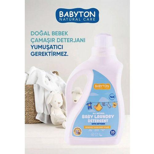Babyton Babyton Doğal Bebek Çamaşır Sabunu Bitkisel Deterjan 1000 ml