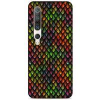 Xiaomi Mi 10 Pro Kılıf Dragons (6) Silikon Kılıf Ejderha Skin Çok Renkli