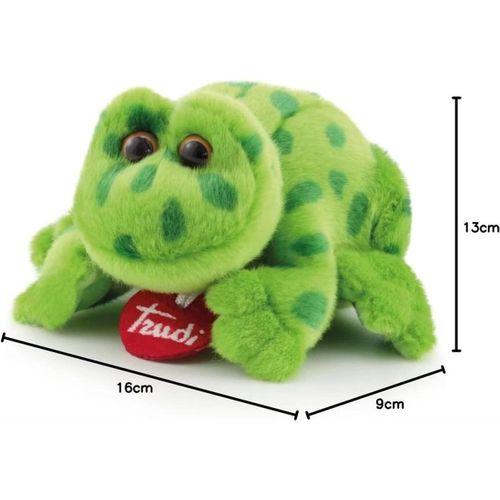 Yumuşak Dokulu 15 Cm Boyunda Sevimli Trudino Kurbağa Peluş