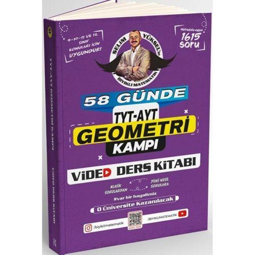 58 Günde TYT AYT Geometri Kampı Video Ders Kitabı Bıyıklı Matematik