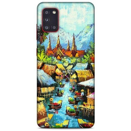 Cityx (19) Samsung Galaxy A31 Kılıf Silikon Kapak Desenli