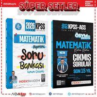 İndeks Akademi 2026 KPSS Matematik Soru Bankası ve Çıkmış Sorular Seti 2 Kitap
