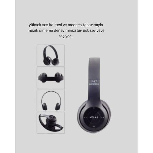 Kablosuz Bluetooth Kulaklık – Tf Kart, Aux, Mikrofonlu, Suya Dayanıklı, 10m Menzil