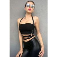 Body Üzeri Sexy Deri Harness - Brf198