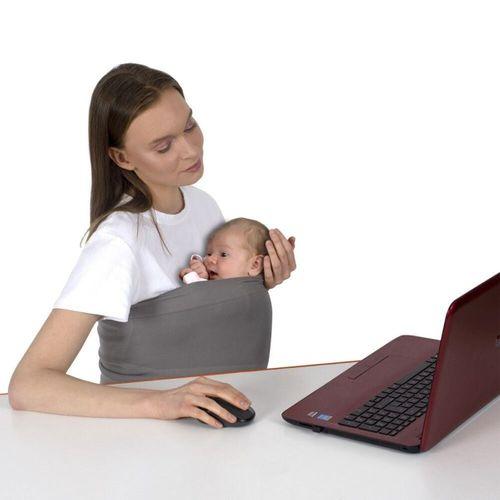 Sevi Bebe Sevi Bebe Anne Sıcaklığı Sling ART-573 Gri