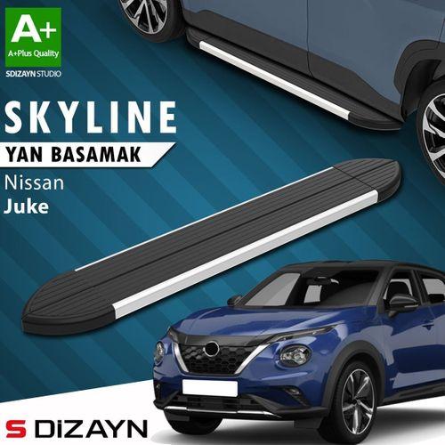 S-Dizayn Nissan Juke 2 Skyline Aluminyum Yan Basamak 173 Cm 2019 Üzeri A+ Kalite