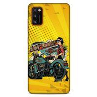 Samsung Galaxy A41 Uyumlu Kılıf Motorsiklet (44) Tough Armor Kılıf Harley