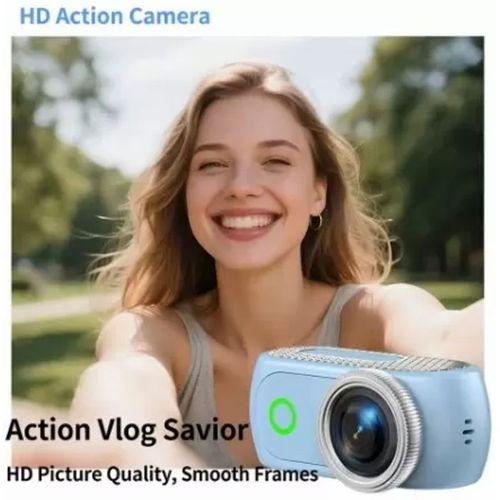 1080p Dijital Video Kamera (32gb) Kart Dijital Vlog Fotoğraf Makinesi Türkçe  Mavi