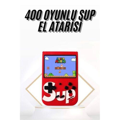 Çocuklara Özel Taşınabilir Sup El Atarisi 400 Oyunlu Nostaljik Oyun Konsolu