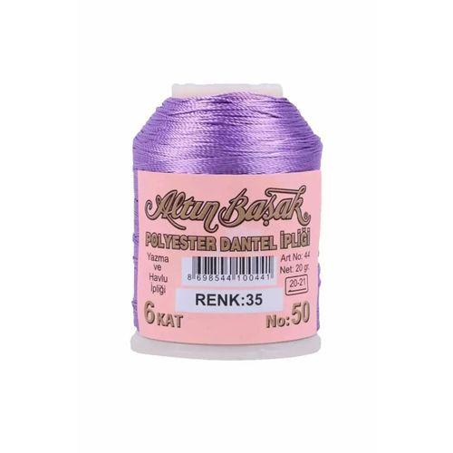 3 Adet Altınbaşak Oya ve Dantel İpi 20 gr - Royaleks - No: 697 - 035 - 015