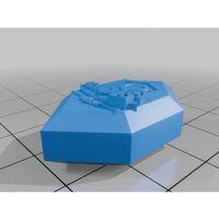 Salazar Slytherin S Locket 3D Baskı (Bu ürün Sadece Plastik parçadır - Almadan Önce Soru Sorabilirsiniz)