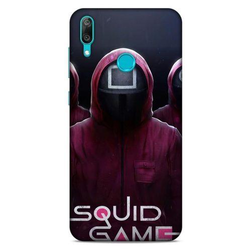 Huawei Y7 2019 Uyumlu Kılıf Squid Game (16) Kalın Kılıf Mi-Hi