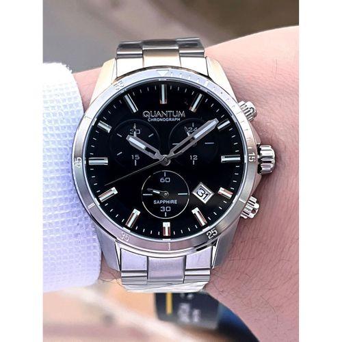 Quantum Sapphire Cam Çelik Kordon İç Kadran Fonksiyonları Aktif 10 Atm Erkek Kol Saati EPWG1159.350