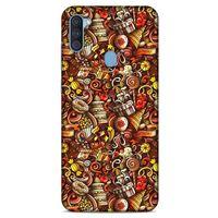 Graffitix (19) Desenli Silikon Kapak Samsung Galaxy A11 Kılıf