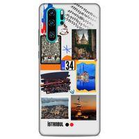 Lopard Huawei P30 Pro Uyumlu Kılıf Şehirli ※ (34) İstanbul Slim Armor Kılıf