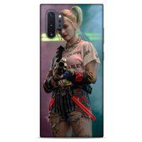 Samsung Galaxy Note 10 Plus Uyumlu Kılıf Harley Quinn (11) Tam Koruma Yeşil