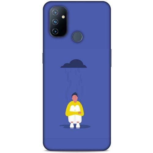 Huawei P40 Pro Kılıf Depresyon (21) Koruyucu Kapak Kahve Gold