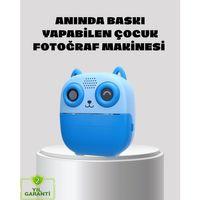 Anında Baskı Özellikli Çocuk Kamerası 48mp 1080p Çift Lens 32gb Destekli