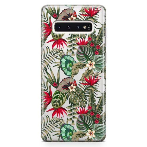 Samsung Galaxy S10 Kılıf Güney Amerika Bahçe Arka Kapak Koruma Desenli Full Koruyucu