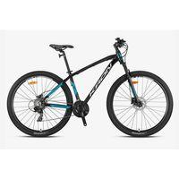 Kron XC 100 Hidrolik Disk Fren 27.5 Jant Dağ Bisikleti Mat Siyah-Turkuaz 43 cm