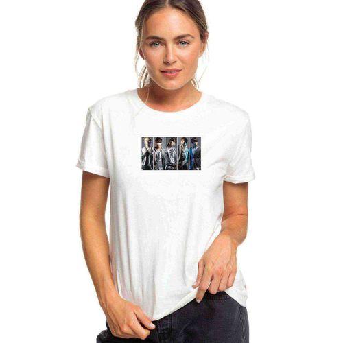 Kpop Key Shinee Baskılı Beyaz Kadın Tshirt