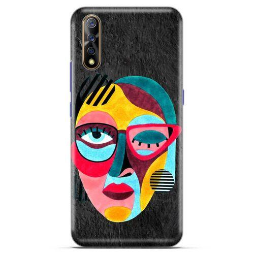 Lopard Casper Via F3 Uyumlu Kılıf Sürreal Yüzler ♀ (11) Tam Koruma Baskılı