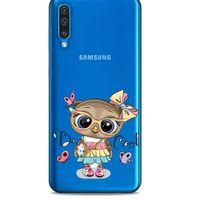 Zoologix (81) Samsung Galaxy A31 Şeffaf Kılıf Silikon Desenli