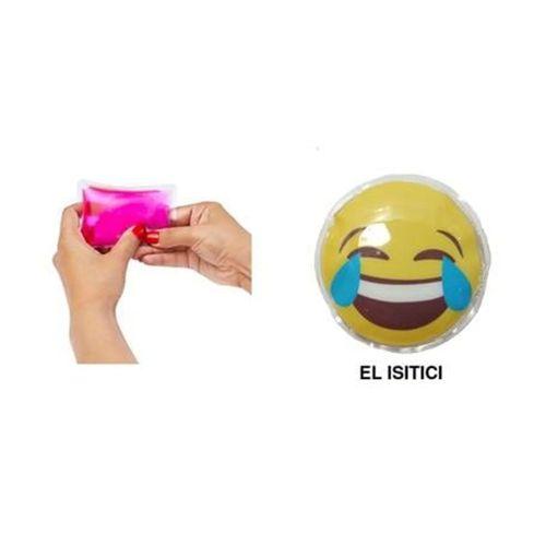 Gülen Emoji Cep Sobası El Isıtıcı,Sıcak Su Torbası Pvc  9Cm