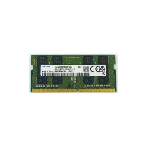 Samsung SAMSO3200/16, 16GB, DDR4, 3200MHz,  1.2V Notebook Ram (M471A2G43DB1-CWE)