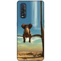 Lopard Oppo Find X2 Uyumlu Kılıf Manipülasyon ☻ (3) Kapak Baskılı