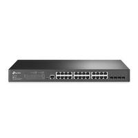 OMADA SG3428, 24 Port GigaBit, 4Port GigaBit SFP, Yönetilebilir, Rackmount Metal Kasa Switch