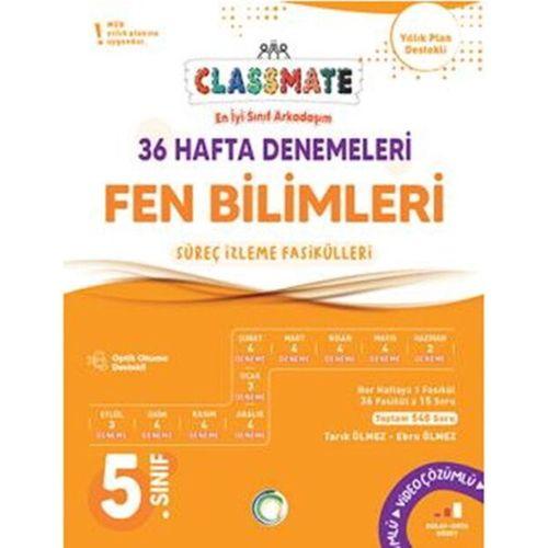 5. Sınıf Fen Bilimleri Classmate 36 Hafta Denemeleri Okyanus Yayınları