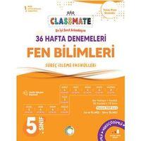 5. Sınıf Fen Bilimleri Classmate 36 Hafta Denemeleri Okyanus Yayınları