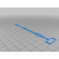 F75 THICC Kayış 3D Baskı (Bu ürün Sadece Plastik parçadır - Almadan Önce Soru Sorabilirsiniz)