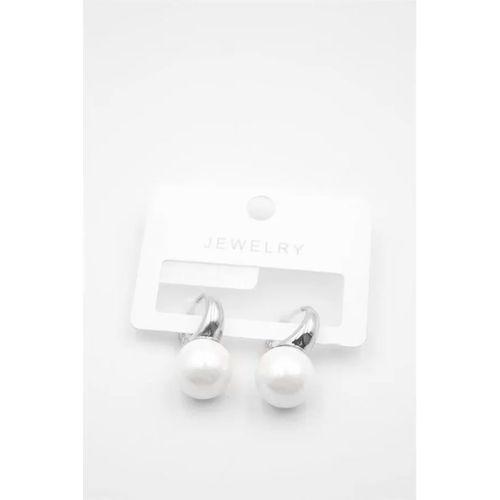 İncili Küpe - Gümüş