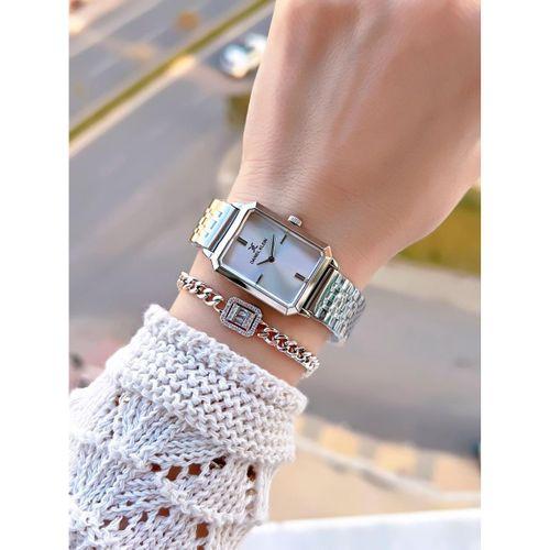 Daniel Klein Çelik Kordonlu 2 Yıl Garantili 3 Atm Suya Dayanıklı Kadın Kol Saati+Bileklik BD.13785.1