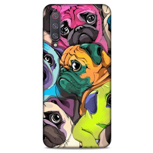 Animax Portre Pugs Xiaomi Mi 9 Kılıf Desenli Silikon