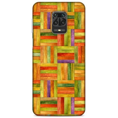 Lopard Xiaomi Redmi Note 9 Pro Uyumlu Kılıf Wood'X (50) Shockproof Kılıf Desenli