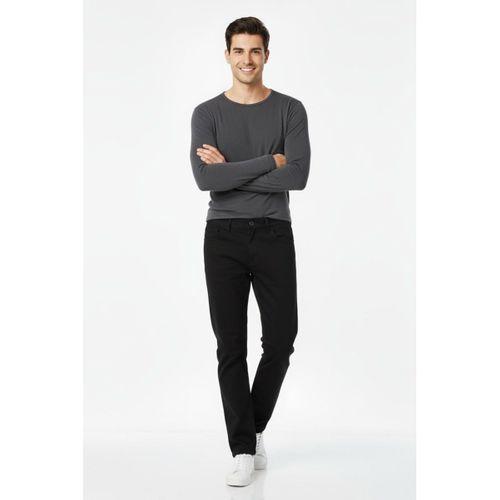 Erkek Siyah Kanvas Likralı Pantolon BGL-ST04890